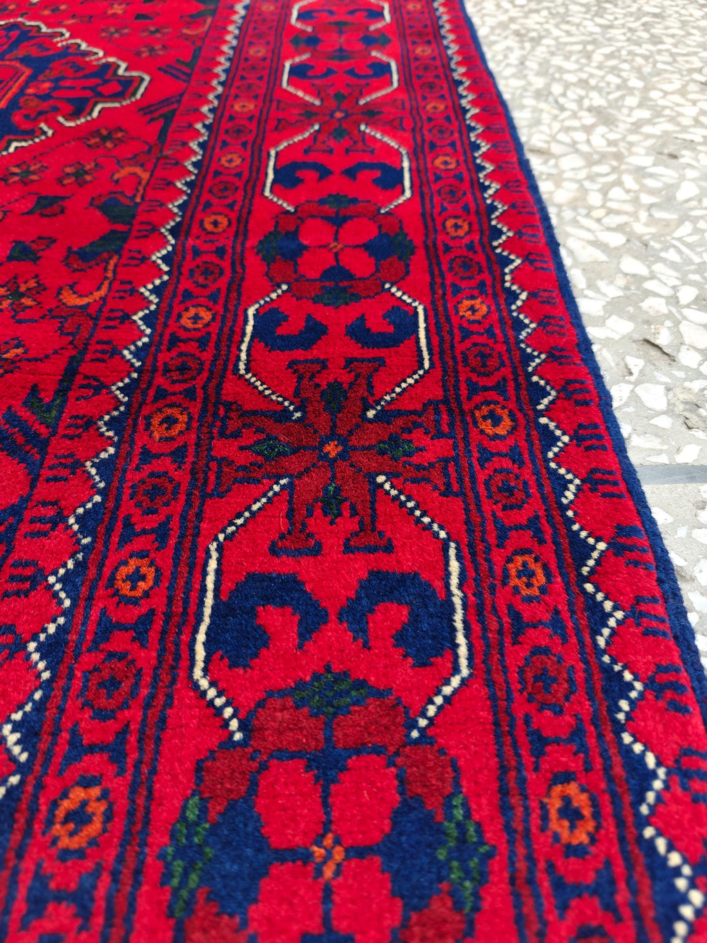 3x10 Beautiful Bukhara Afghan Handmade Runner Rug, Vintage Style Rug, Hallway Runner, Entryway Rug, Long Narrow Rug, Door Rug 9.8x2.6 Ft