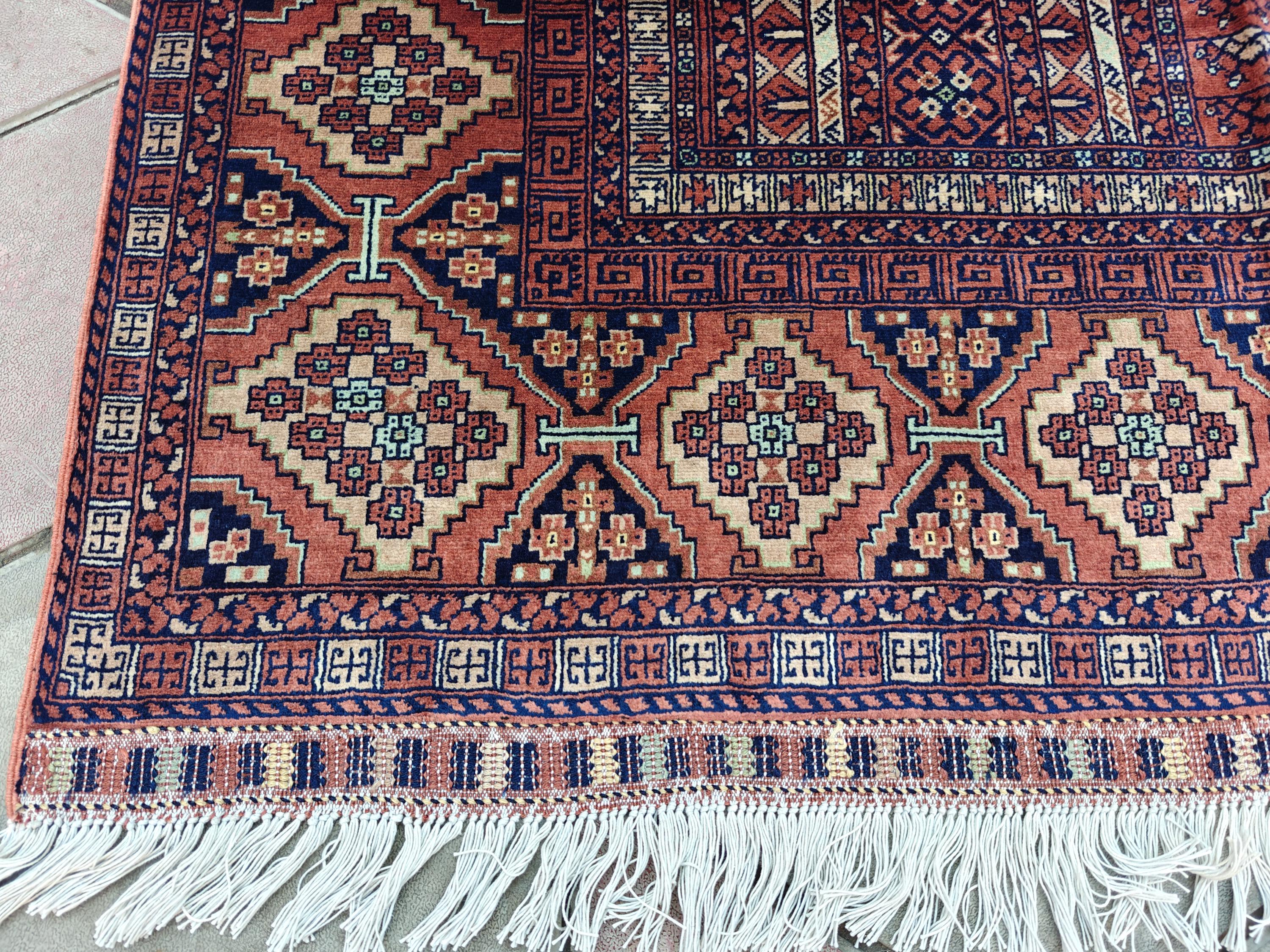 5x7 Brown Authentic Hand-Knotted Sarouk Rug Persian Vintage Wool Carpet | Luxury Area Rug for Living Room or Office, Boho Home Decor 6.5x4.9
