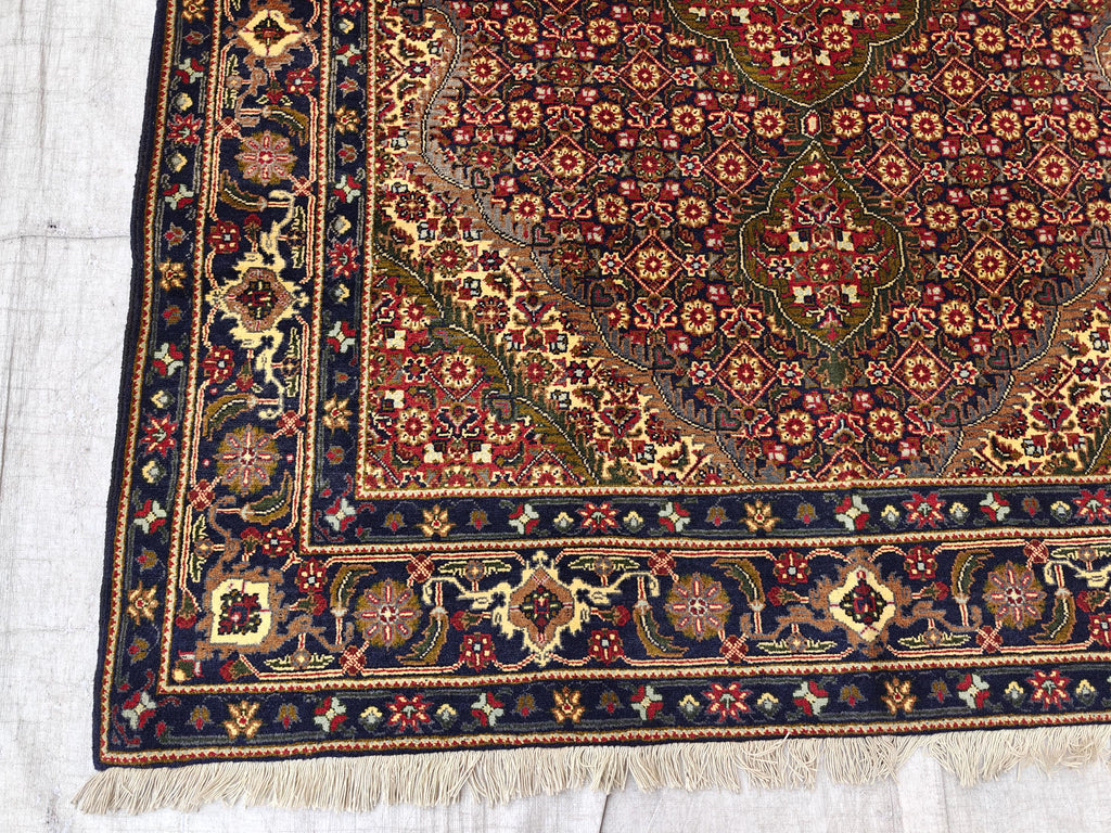 5x8 Persian Tabriz Handmade Rug, Vintage Home Decor, Rug For Living Room, Bedroom Rugs, Office Rug, One of a Kind Rug, Medium Size Rug