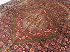 5x8 Persian Tabriz Handmade Rug, Vintage Home Decor, Rug For Living Room, Bedroom Rugs, Office Rug, One of a Kind Rug, Medium Size Rug