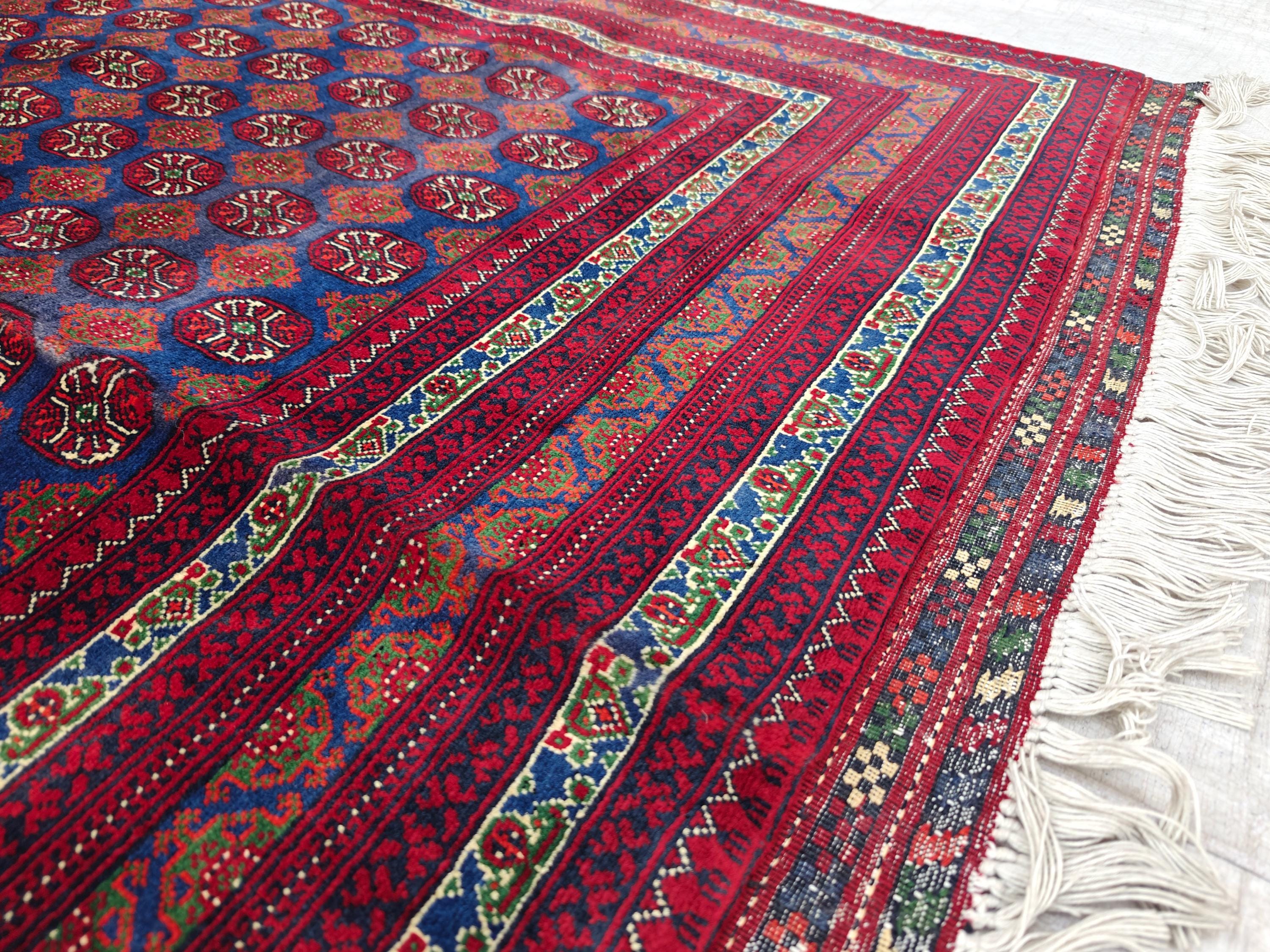 5x7 Mawrai Gul Afghan Handmade Rug,Vintage Style Home Decor, Rug For Living Room, Bedroom Rug, Office Rug 6.11x4.10 Ft, Medium Size Rug