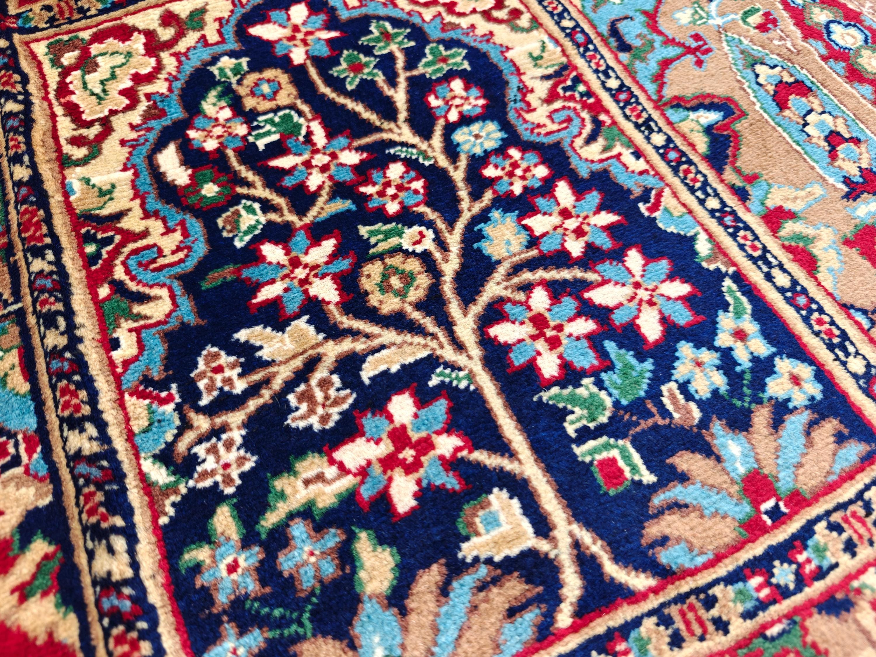 5x7 Handmade Maranus Rug - Authentic Afghan Tribal Carpet, Unique Wool Rug for Living Room & Bedroom Decor 6.6x4.9 ft, Oriental Pattern