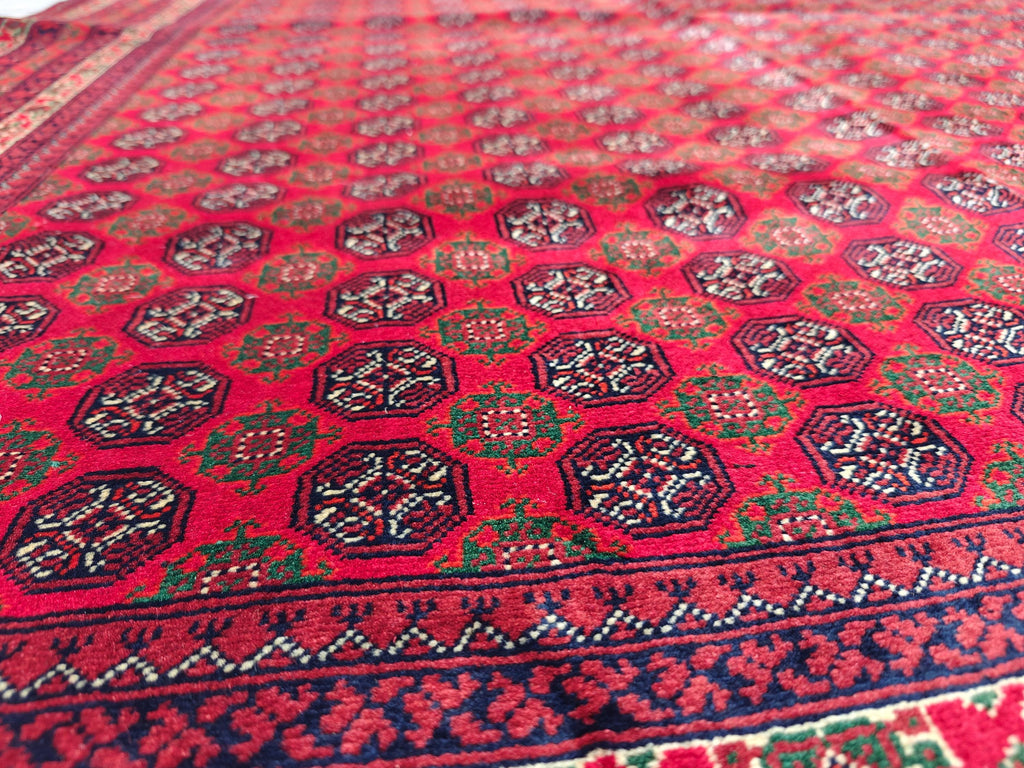 5x7 Beljik Mawrai Gul Afghan Handwoven Rug, Rugs For Living Room, Bedroom Rug, Office Rug, Collectible Rug 6.5x4.10 Medium Size Rug