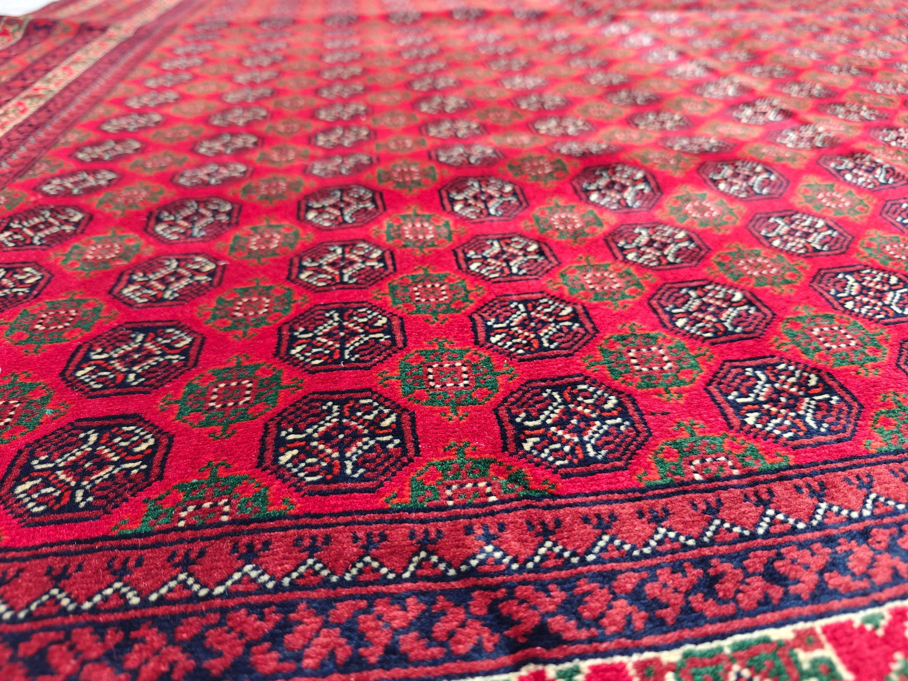 5x7 Beljik Mawrai Gul Afghan Handwoven Rug, Rugs For Living Room, Bedroom Rug, Office Rug, Collectible Rug 6.5x4.10 Medium Size Rug