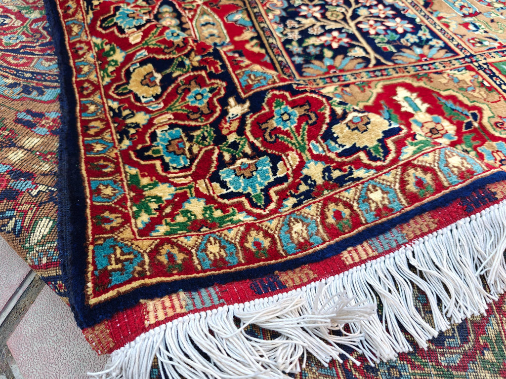 5x7 Handmade Maranus Rug - Authentic Afghan Tribal Carpet, Unique Wool Rug for Living Room & Bedroom Decor 6.6x4.9 ft, Oriental Pattern