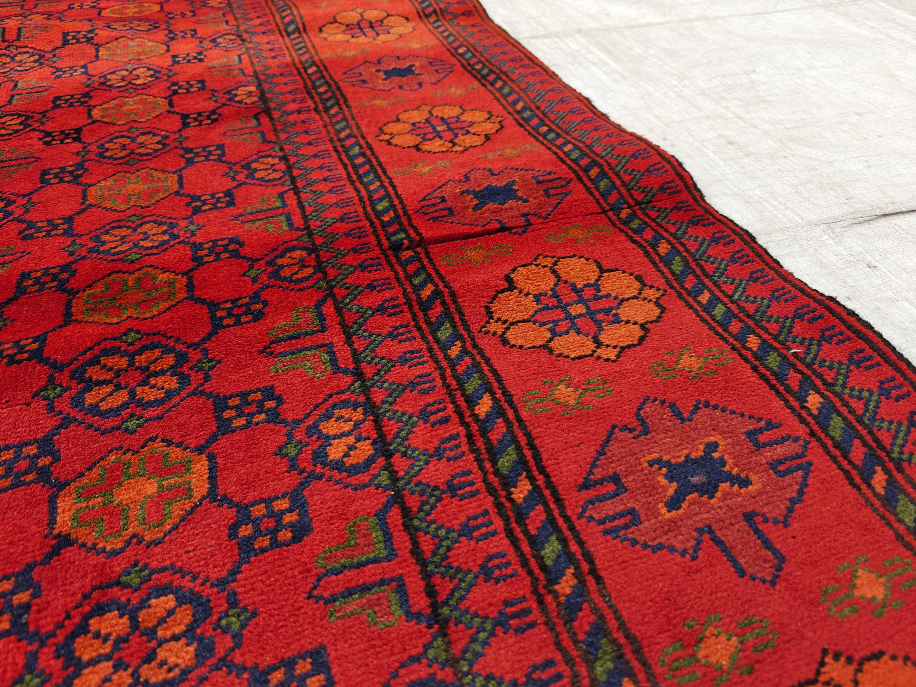 5x7 Collectible Vintage Afghan Bashiri Handwoven Rug, Vintage Home Decor, Rugs for Living Room, Bedroom Rug, One of kind Rug 6.9x5.3 ft