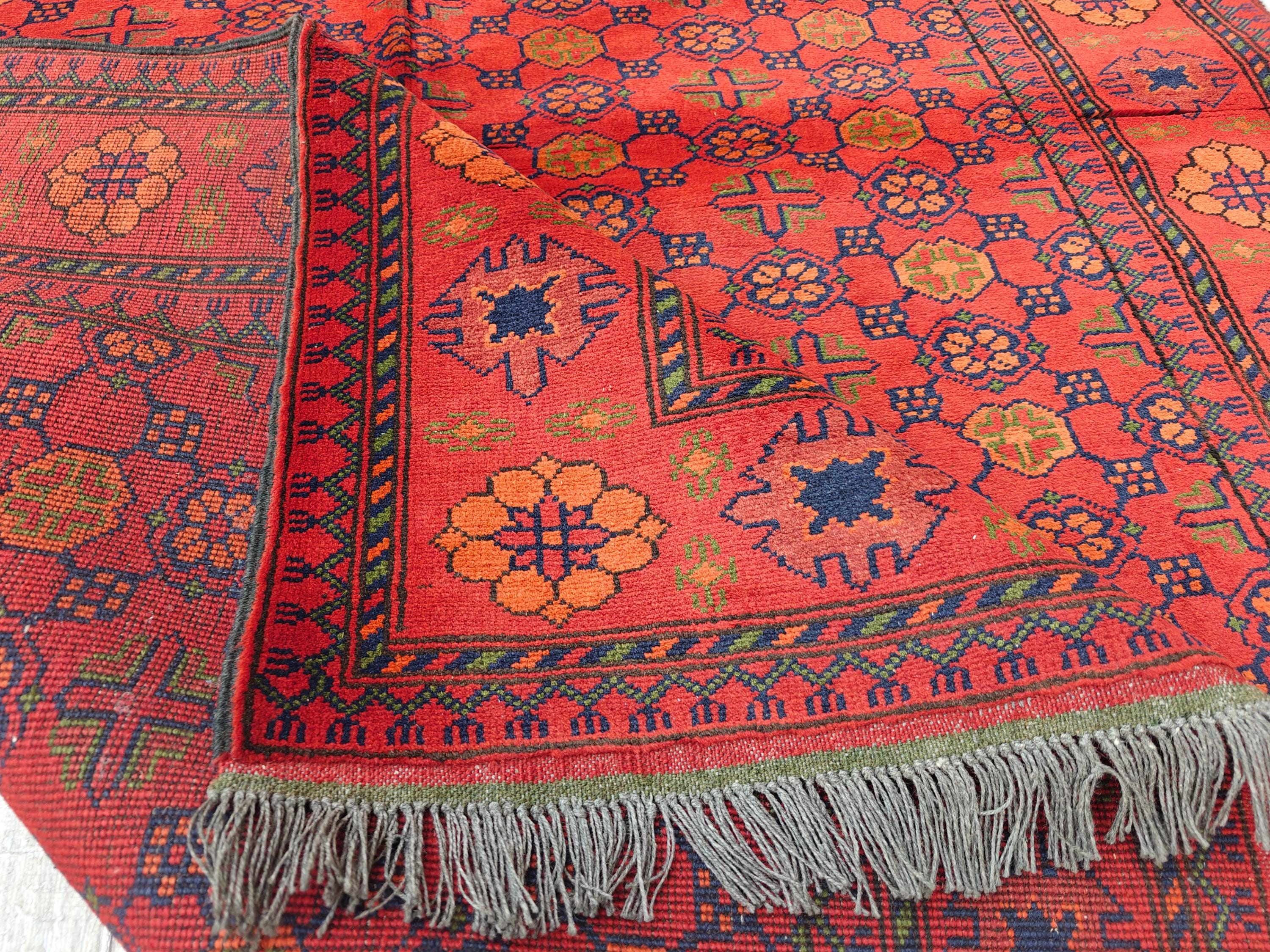 5x7 Collectible Vintage Afghan Bashiri Handwoven Rug, Vintage Home Decor, Rugs for Living Room, Bedroom Rug, One of kind Rug 6.9x5.3 ft