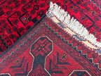 2x6 Entryway Runner, Bukhara Afghan Handmade Runner Rug, Hallway Runner, Short Runner for Hallway's, Stairs Rug, Corridor Runner 6.5x2 ft