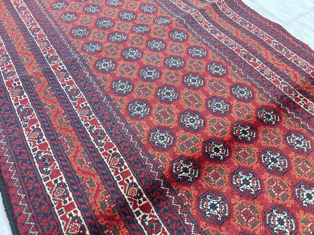 3x6 Vintage Mawrai Gul Afghan Handmade Runner, Hallway Runner, Entryway Runner, Short Narrow Rug, Rugs For Living Room 6.2x2.10