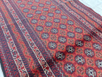 3x6 Vintage Mawrai Gul Afghan Handmade Runner, Hallway Runner, Entryway Runner, Short Narrow Rug, Rugs For Living Room 6.2x2.10