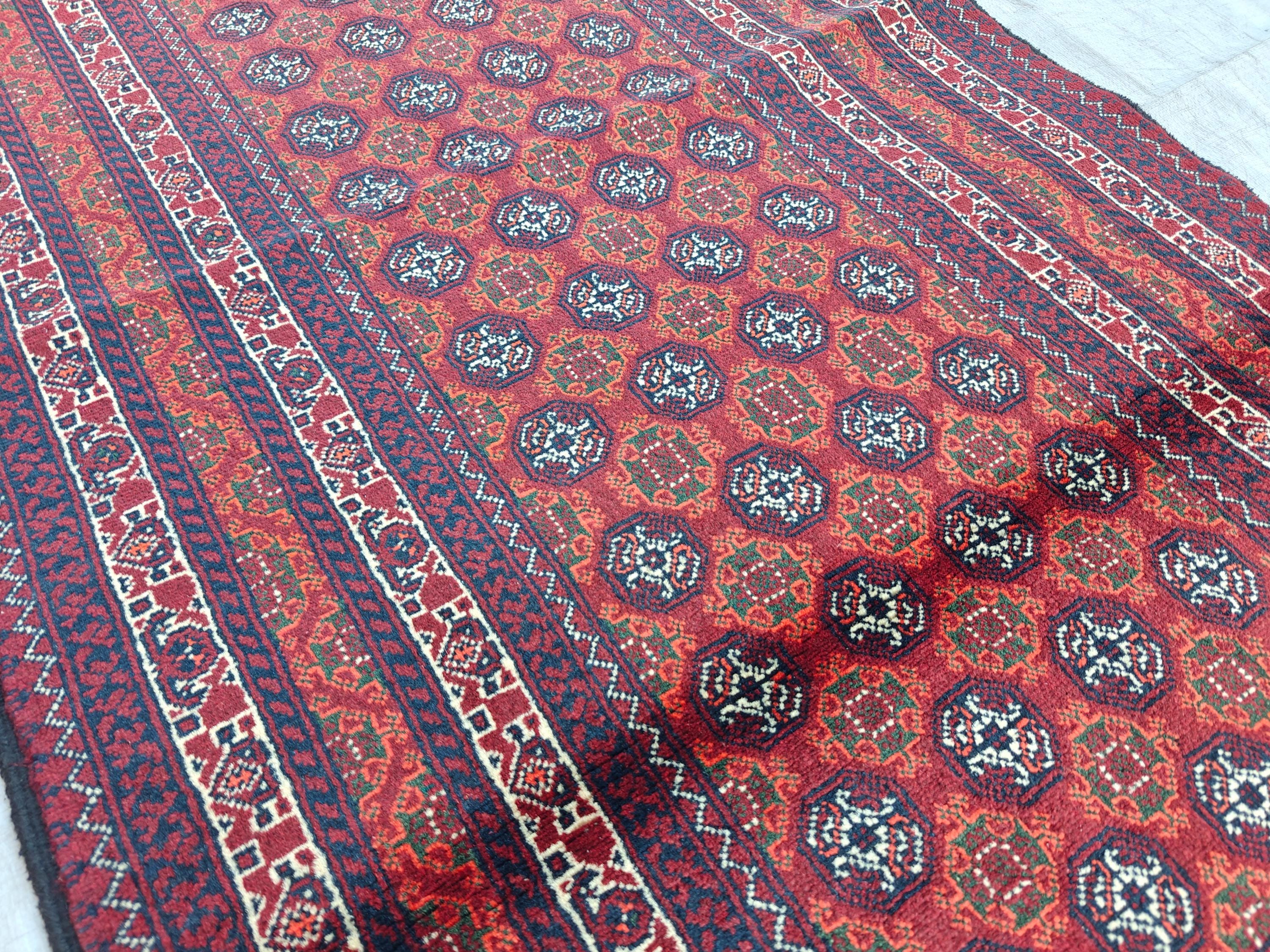 3x6 Vintage Mawrai Gul Afghan Handmade Runner, Hallway Runner, Entryway Runner, Short Narrow Rug, Rugs For Living Room 6.2x2.10