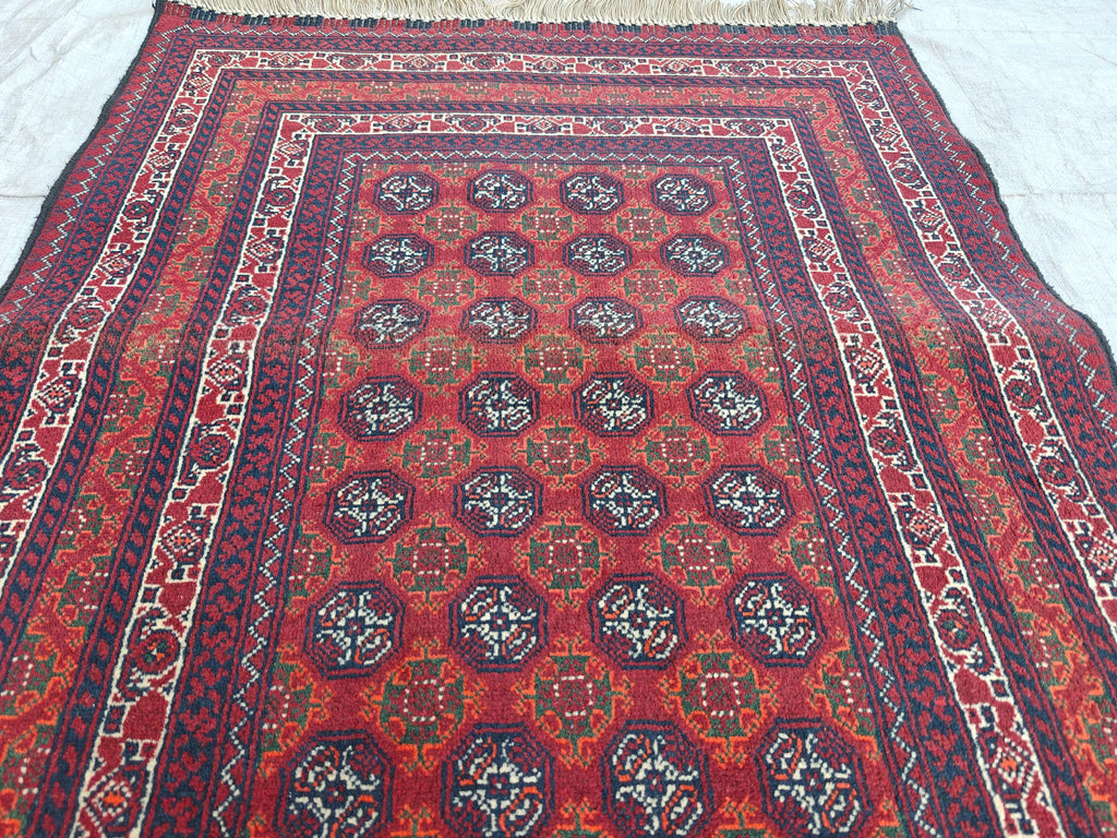 3x6 Vintage Mawrai Gul Afghan Handmade Runner, Hallway Runner, Entryway Runner, Short Narrow Rug, Rugs For Living Room 6.2x2.10