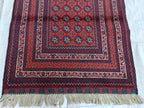 3x6 Vintage Mawrai Gul Afghan Handmade Runner, Hallway Runner, Entryway Runner, Short Narrow Rug, Rugs For Living Room 6.2x2.10