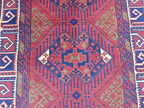 Afghan Rug 10ft Runner Rug, Vintage Khal Mohammadi Handmade Wool Rug, Oriental Turkmen Tribal Rug, 2.7x9.7 ft Kitchen Runner, Hallway Runner