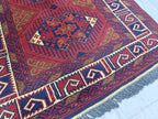 Afghan Rug 10ft Runner Rug, Vintage Khal Mohammadi Handmade Wool Rug, Oriental Turkmen Tribal Rug, 2.7x9.7 ft Kitchen Runner, Hallway Runner