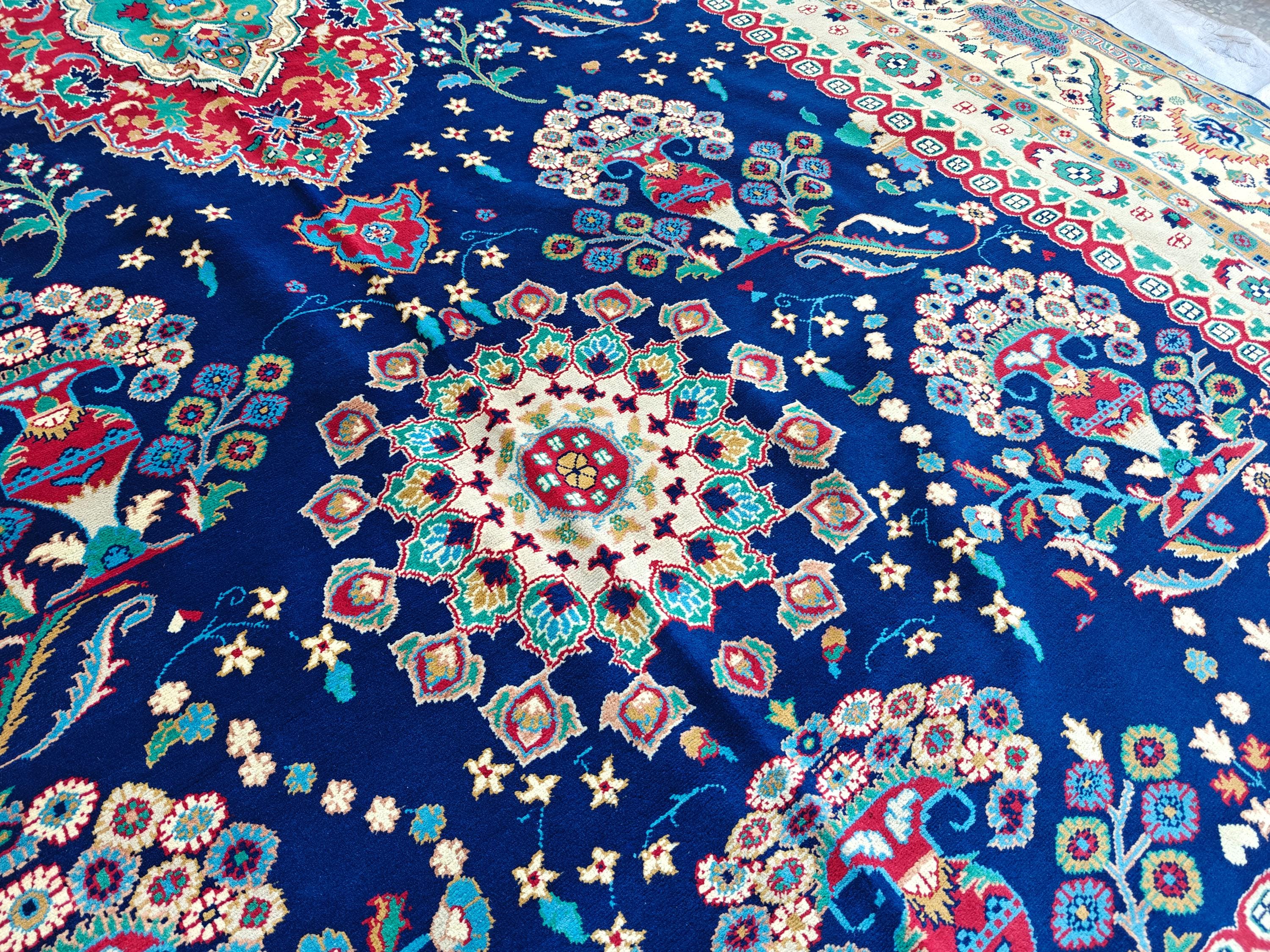 10x17 Maranus Handmade Afghan Large Area Rug, Rugs For Living Room, Dining Room Rug, Bedroom Rug 16.8x9.9 ft