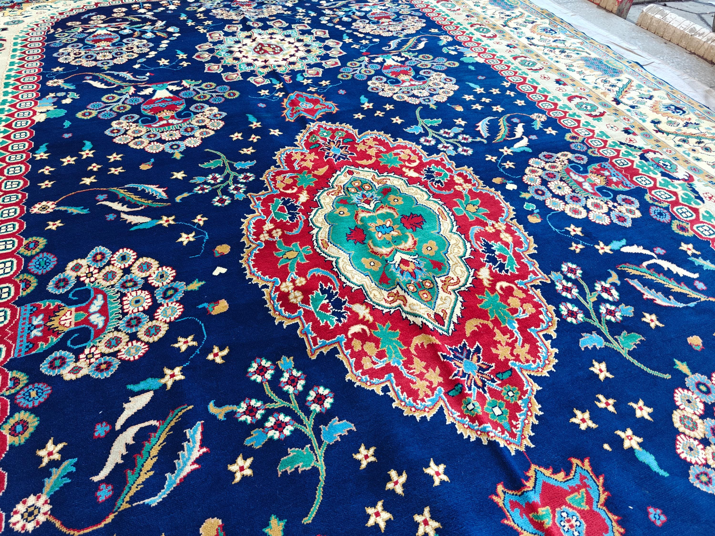 10x17 Maranus Handmade Afghan Large Area Rug, Rugs For Living Room, Dining Room Rug, Bedroom Rug 16.8x9.9 ft