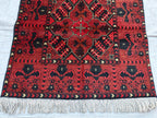 2.7x4.1 Vintage Khal Mohammadi Afghan Handwoven Rug, Collectible Item, Rugs for living Room, Bedroom Rug, Wall Hanging Rug, Entryway Rug