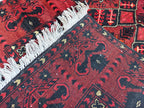 2.7x4.1 Vintage Khal Mohammadi Afghan Handwoven Rug, Collectible Item, Rugs for living Room, Bedroom Rug, Wall Hanging Rug, Entryway Rug