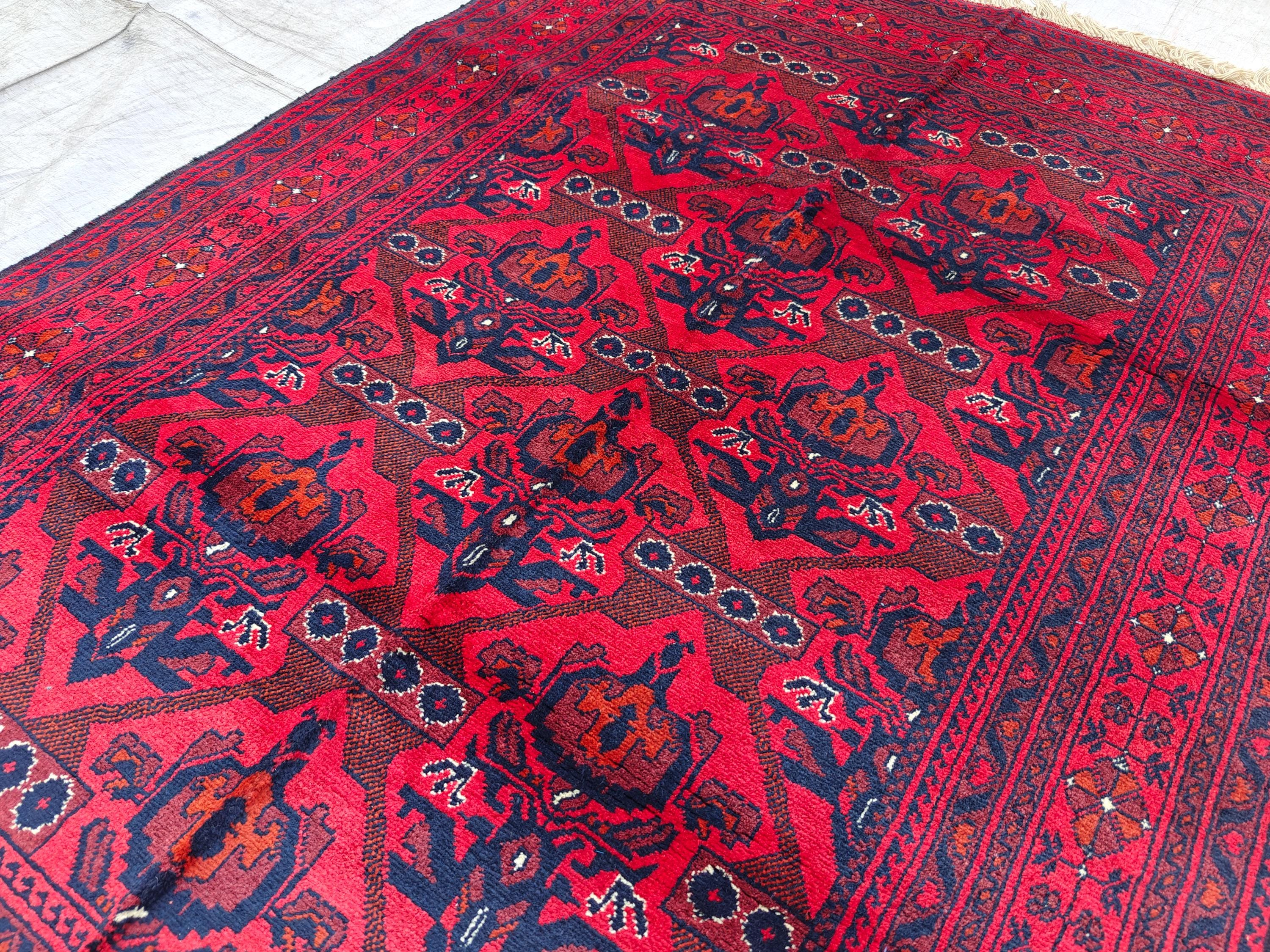 5x3 Vintage Beljik Afghan Handmade Rug, Rugs for Living Room, Bedroom Rug, Entryway Rug, Home Decor Rug, Farmhouse Rug, 4.10x3.5 ft