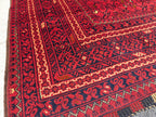 7x5 Vintage Bashiri Afghan Handmade Rugs, Living Room Rugs, Bedroom Rugs, Collectible Rugs, Farmhouse Rug 6.5x5 ft