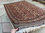 5x7 Handcrafted Saruki Rug Premium Quality, Durable, Stylish Home Décor for Living Room & Bedroom, Entryway, Hallway Rug 4.9x6.5 ft