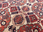 5x7 Handcrafted Saruki Rug Premium Quality, Durable, Stylish Home Décor for Living Room & Bedroom, Entryway, Hallway Rug 4.9x6.5 ft