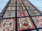 Hallway Handmade Afghan Chobi Runner Rug 6.7x2.9 ft – Natural Dyes, Wool, Oriental Hallway Carpet, Entryway Rug, Narrow Hallway Runner