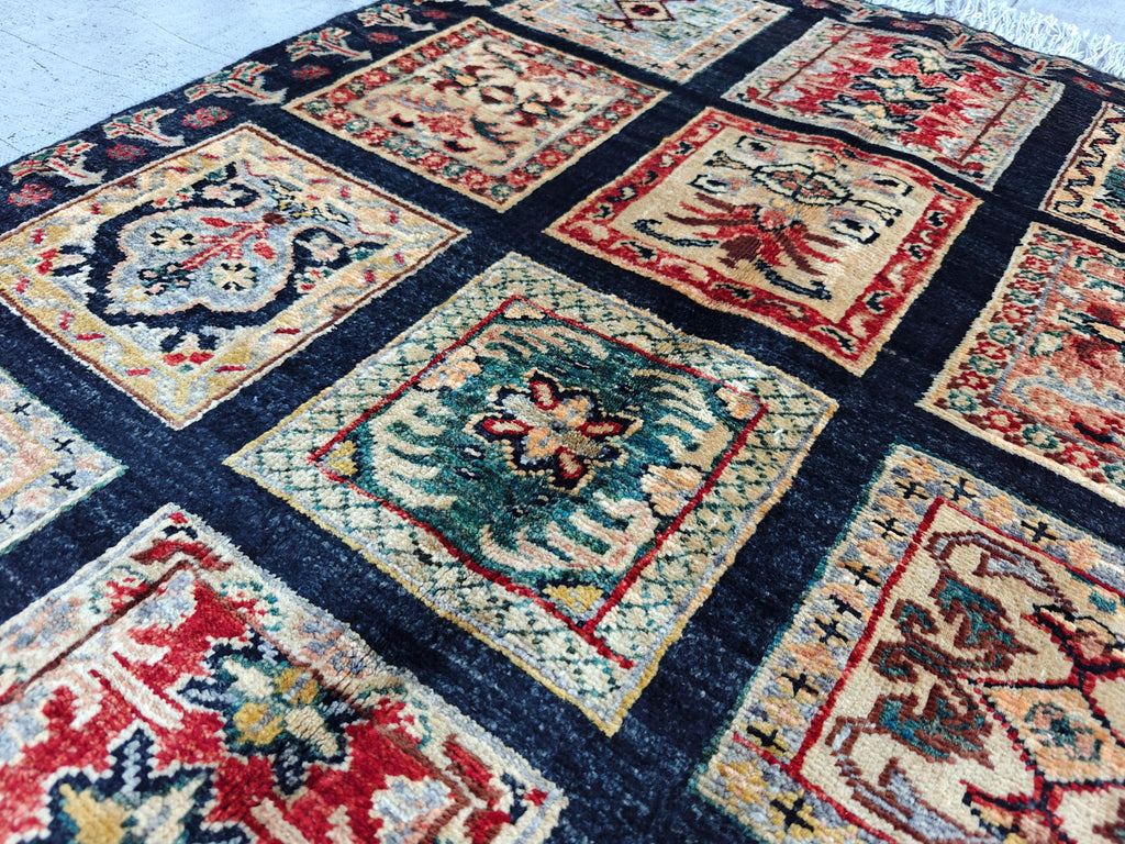 Hallway Handmade Afghan Chobi Runner Rug 6.7x2.9 ft – Natural Dyes, Wool, Oriental Hallway Carpet, Entryway Rug, Narrow Hallway Runner