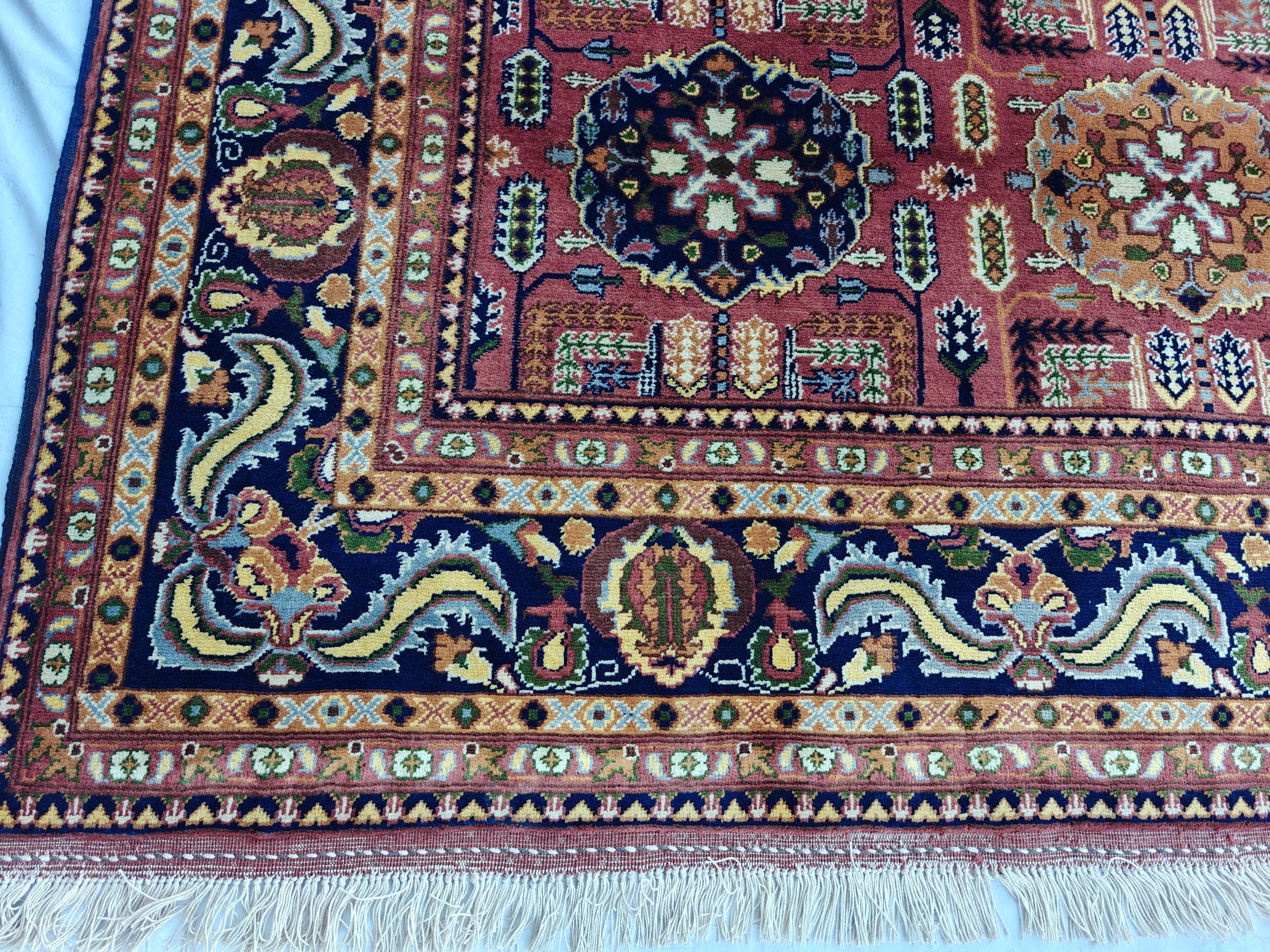 10x14 Rug Gandumi Handwoven Masterpiece with Traditional Craftsmanship Timeless Appeal, Rugs For Living Room, Dining Room Rug, 13.1x9.1 ft
