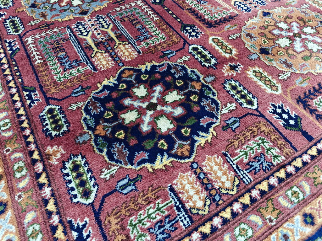 10x14 Rug Gandumi Handwoven Masterpiece with Traditional Craftsmanship Timeless Appeal, Rugs For Living Room, Dining Room Rug, 13.1x9.1 ft