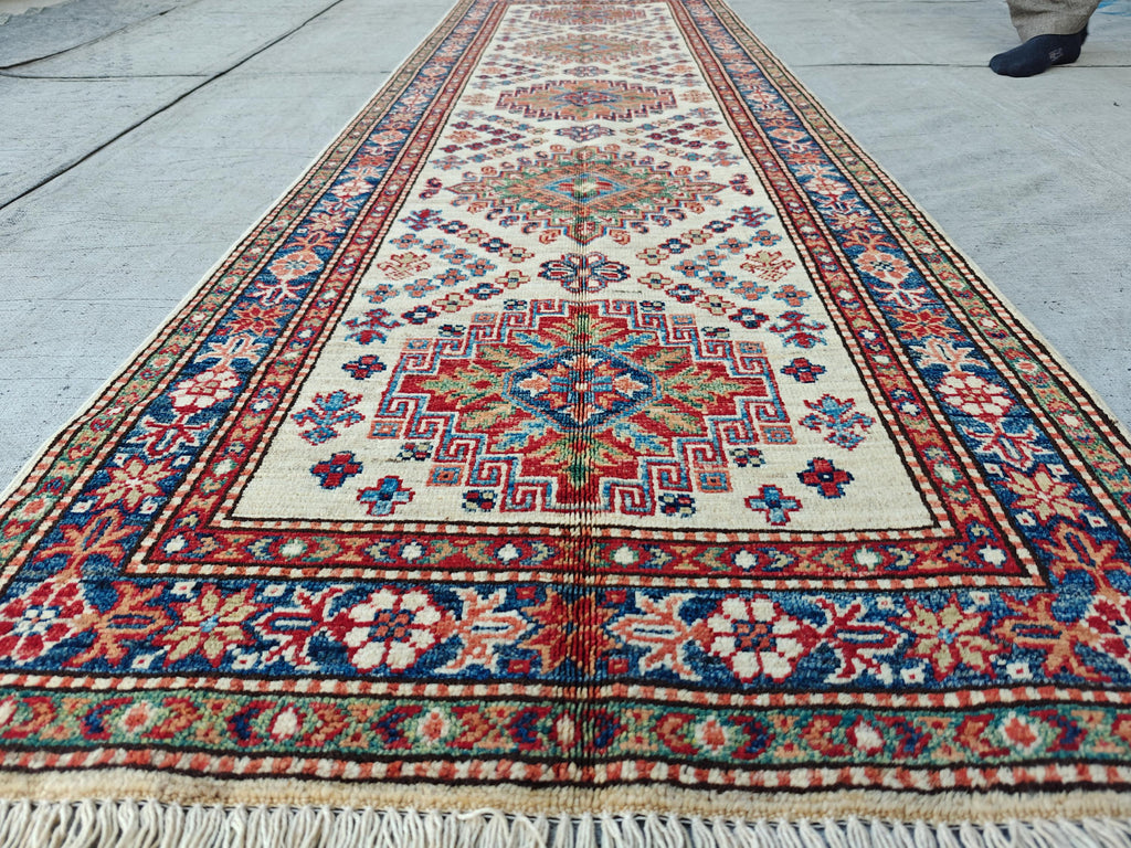 8 ft Runner Chobi - Premium Handwoven Area Rug for Elegant Home Décor, Hallway Runner, Entryway Rug, Small Kitchen Narrow Rug 8.2x2.5 ft