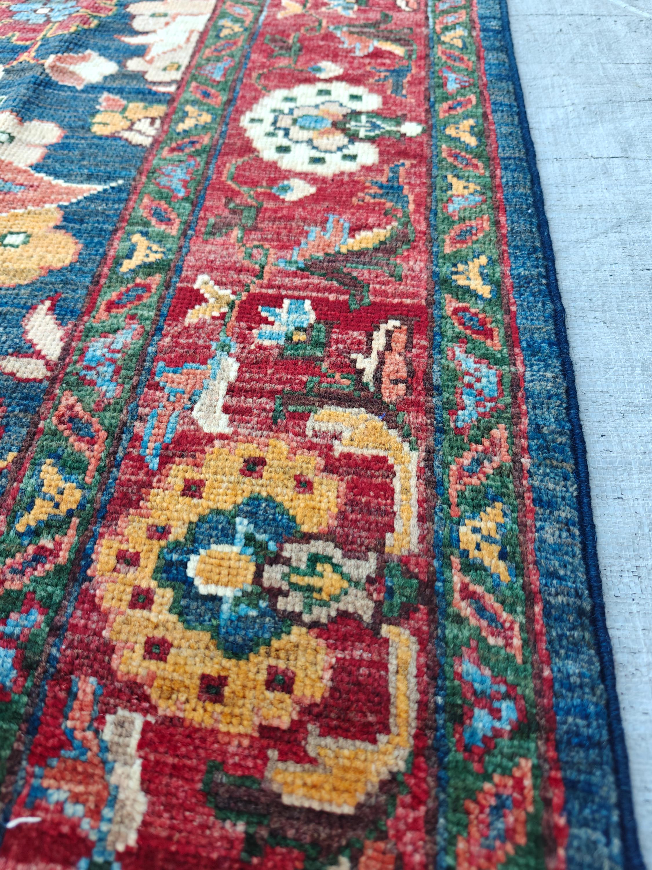 7x5 Rug Traditional Design for Elegant Home Décor, Rug For Living Room, Bedroom Rug, Office Rug, Dining Room Rug 6.6x4.9 Ft, Medium Rug