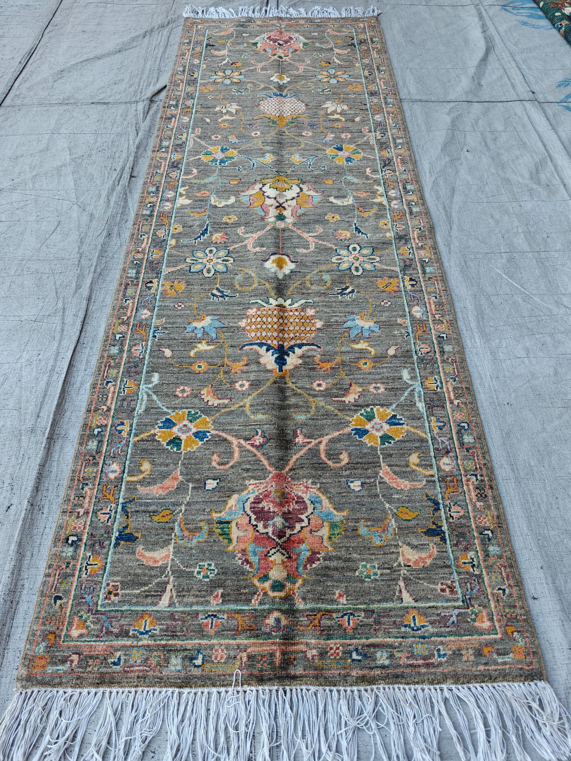 8x2 Runner Rug Traditional Design for Elegant Home Décor, Hallway Runner, Entryway Rug, Narrow Rug, Stair Rug 8x2.6 Ft