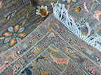8x2 Runner Rug Traditional Design for Elegant Home Décor, Hallway Runner, Entryway Rug, Narrow Rug, Stair Rug 8x2.6 Ft