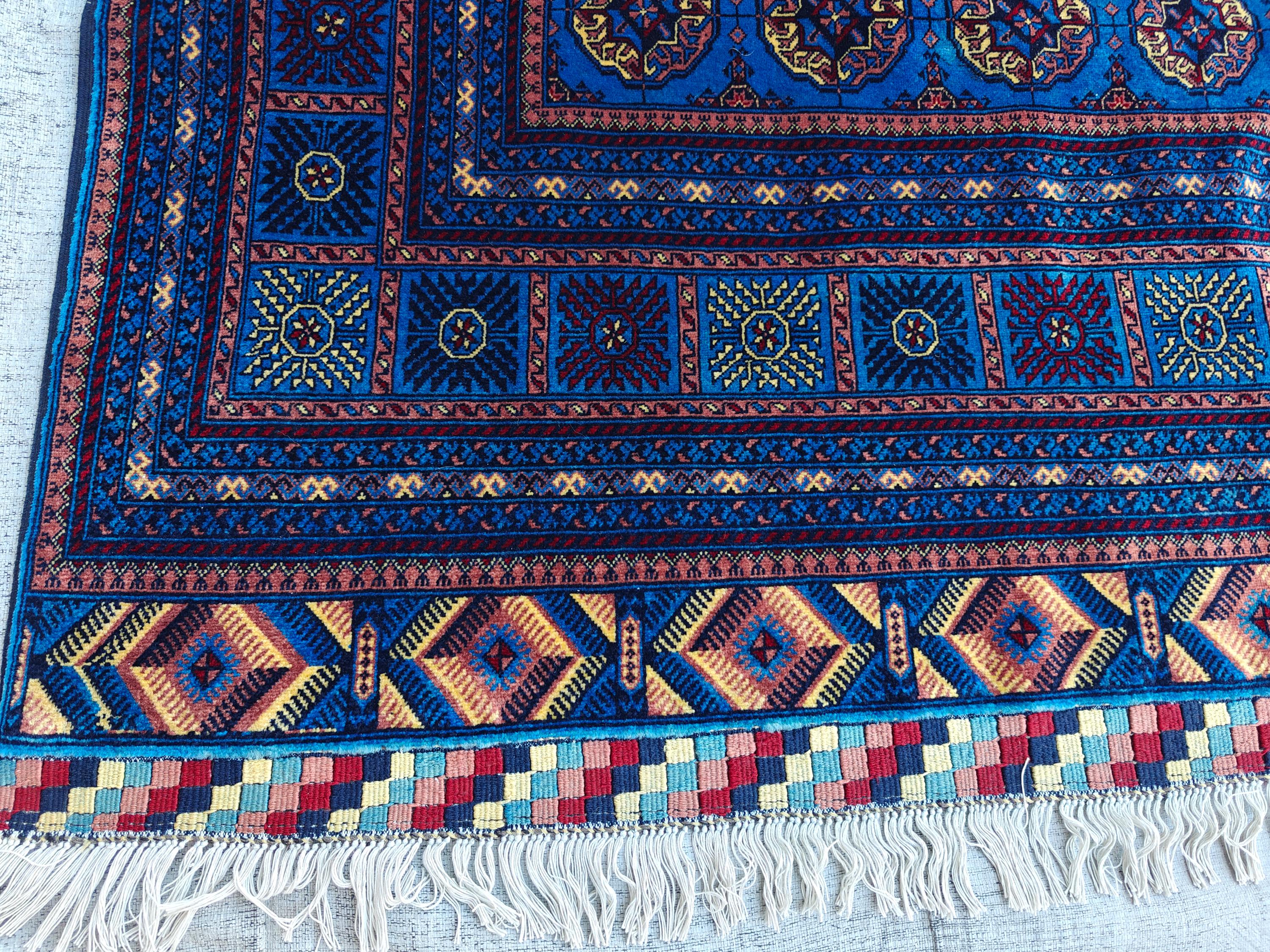 10x13 Navy Blue Large Mawrai Gul Tribal Afghan Handmade Antique Rug, Rug For Livingroom, Bedroom Rug, Dining Room Rug, Office Rug 13.4x9.8,