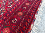 10x13 Beljik Ahal Gul Afghan Handmade Large Area Rug, Rug for Living Room, Rugs For Bedroom, Luxurious Rug One Of a Kind Rug, 13.2 x 9.11 ft
