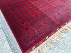 10x13 Antique Mawrai Gul Afghan Handwoven Traditional Rug, Rugs For Living Room, Bedroom Rug, Large Area Rug, Home Decor 13.4 x 9.11 Ft