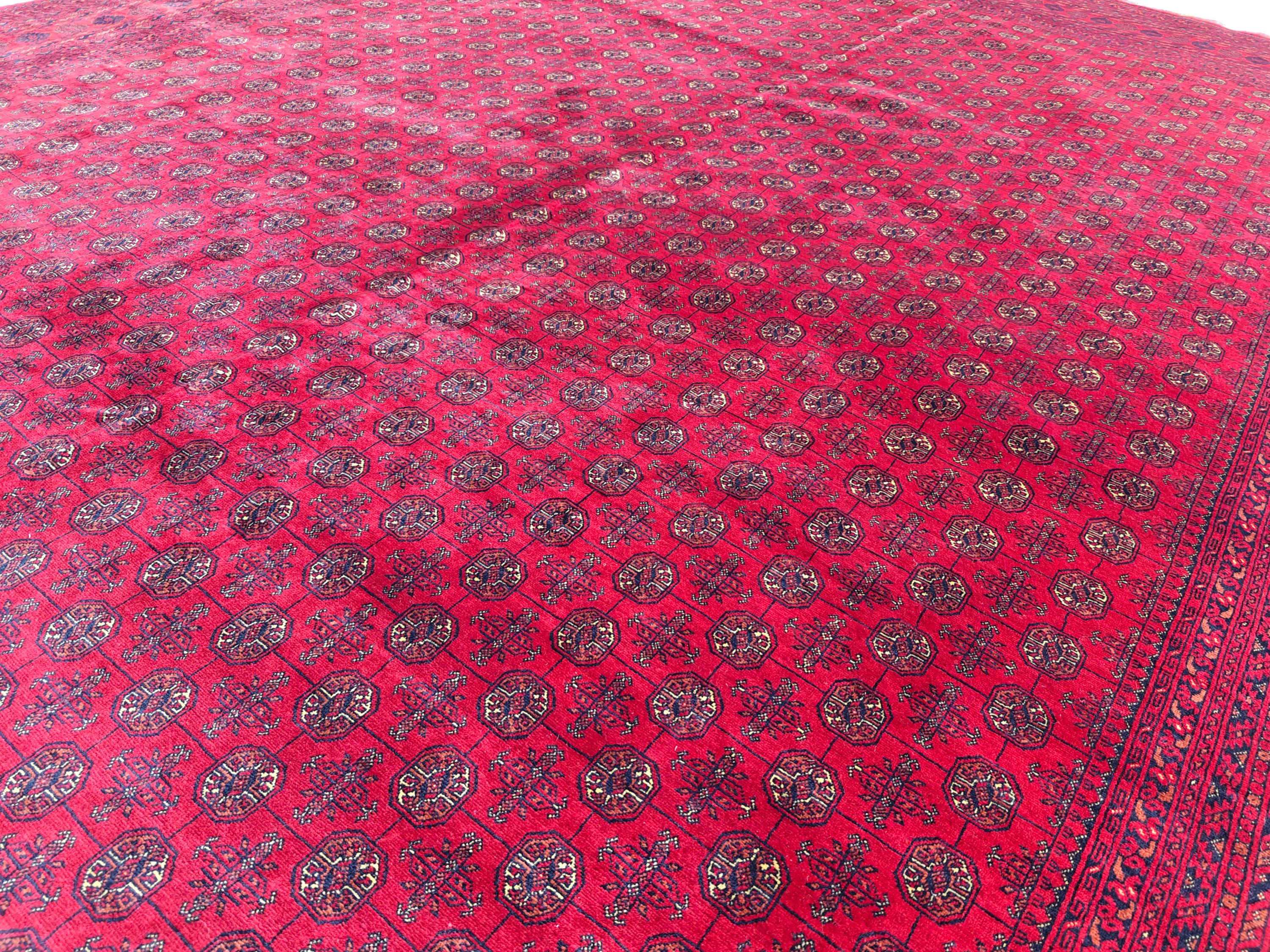 10x13 Antique Mawrai Gul Afghan Handwoven Traditional Rug, Rugs For Living Room, Bedroom Rug, Large Area Rug, Home Decor 13.4 x 9.11 Ft