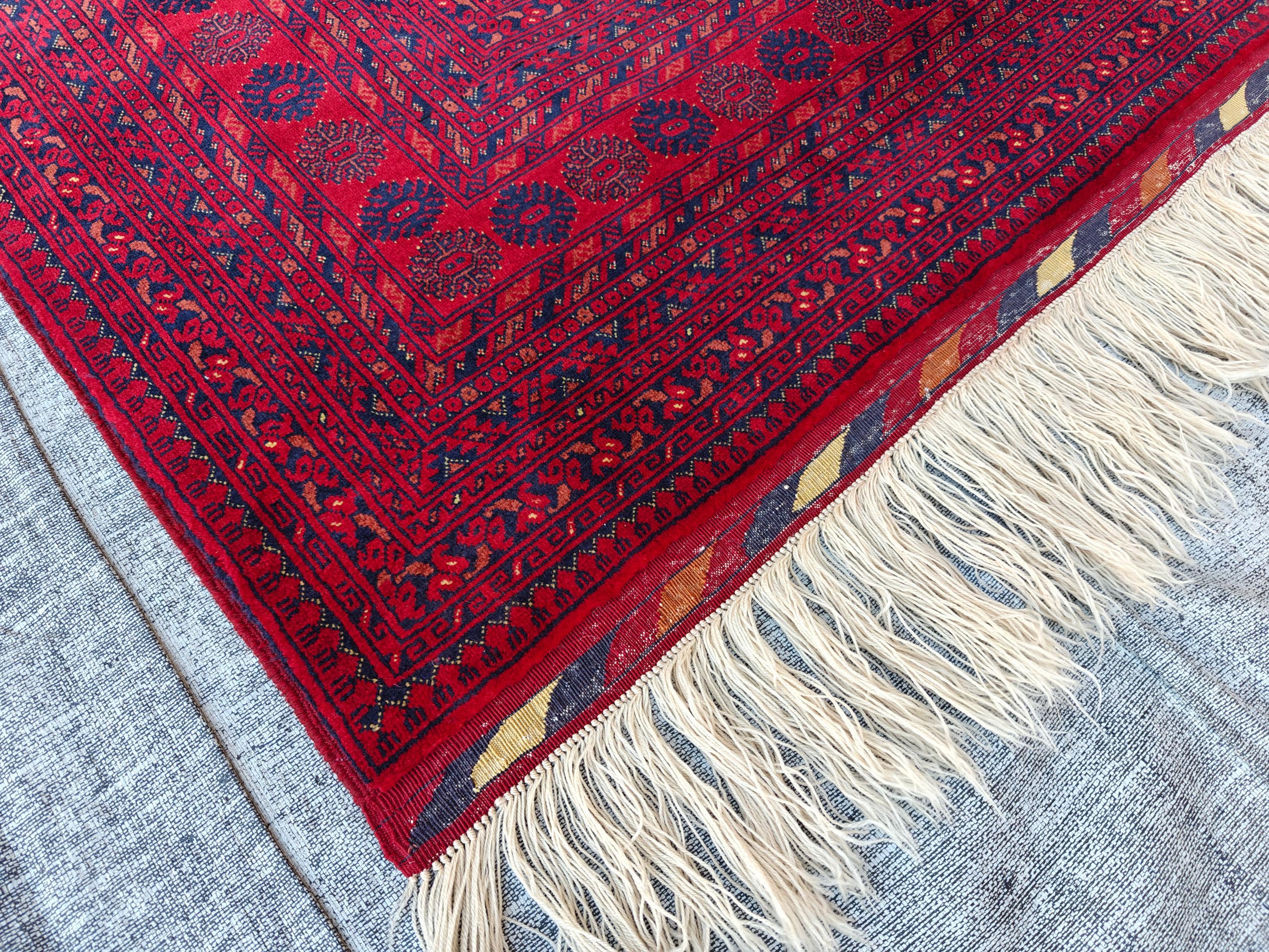 10x13 Antique Mawrai Gul Afghan Handwoven Traditional Rug, Rugs For Living Room, Bedroom Rug, Large Area Rug, Home Decor 13.4 x 9.11 Ft