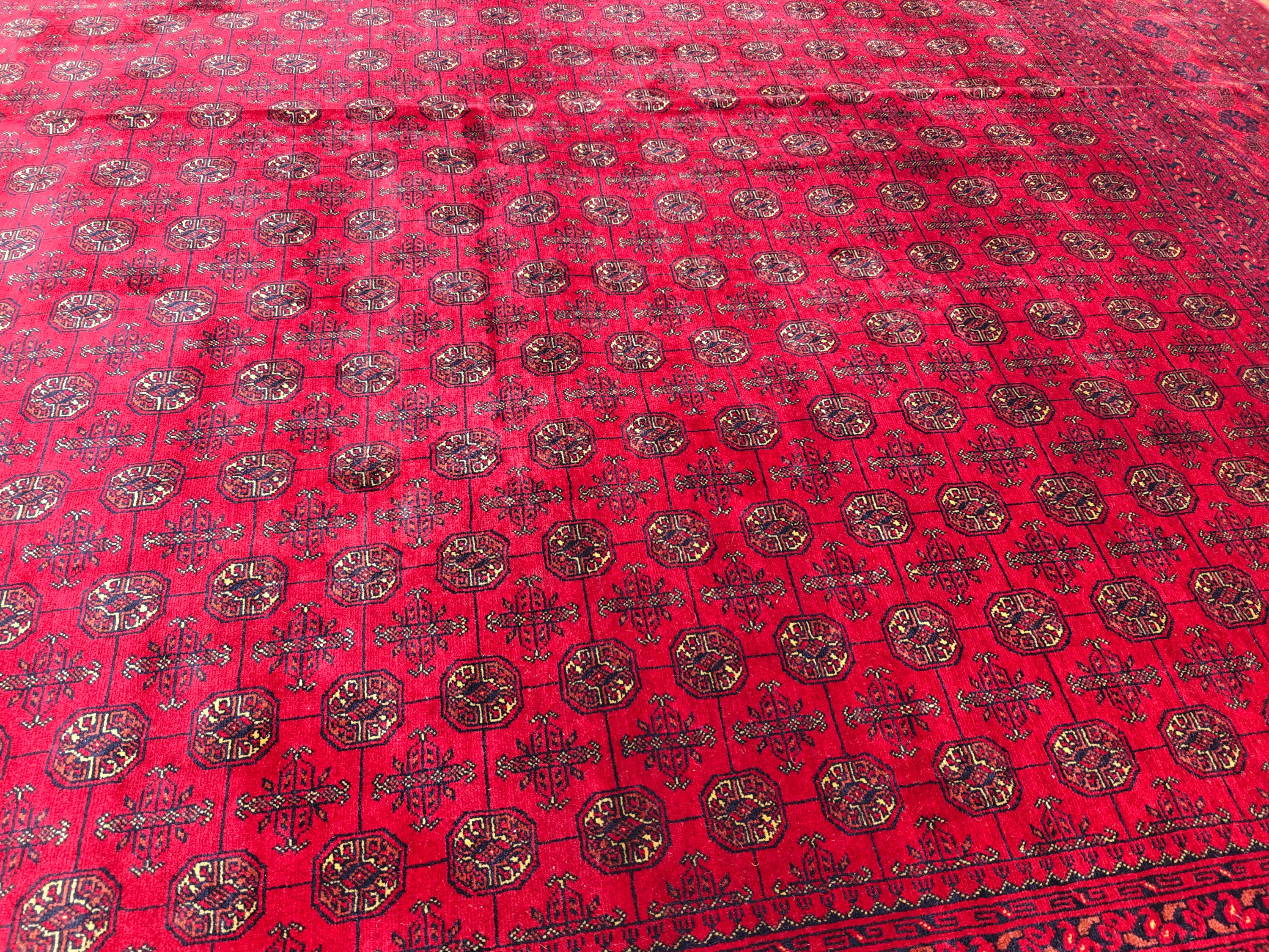 10x13 Antique Mawrai Gul Afghan Handwoven Traditional Rug, Rugs For Living Room, Bedroom Rug, Large Area Rug, Home Decor 13.4 x 9.11 Ft