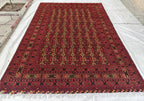 Luxurious 8x11 Large Ala Bakhmal Handwoven Persian Rug – Traditional Oriental Design in Silk and Wool, Rugs For Living Room, Bedroom Rug