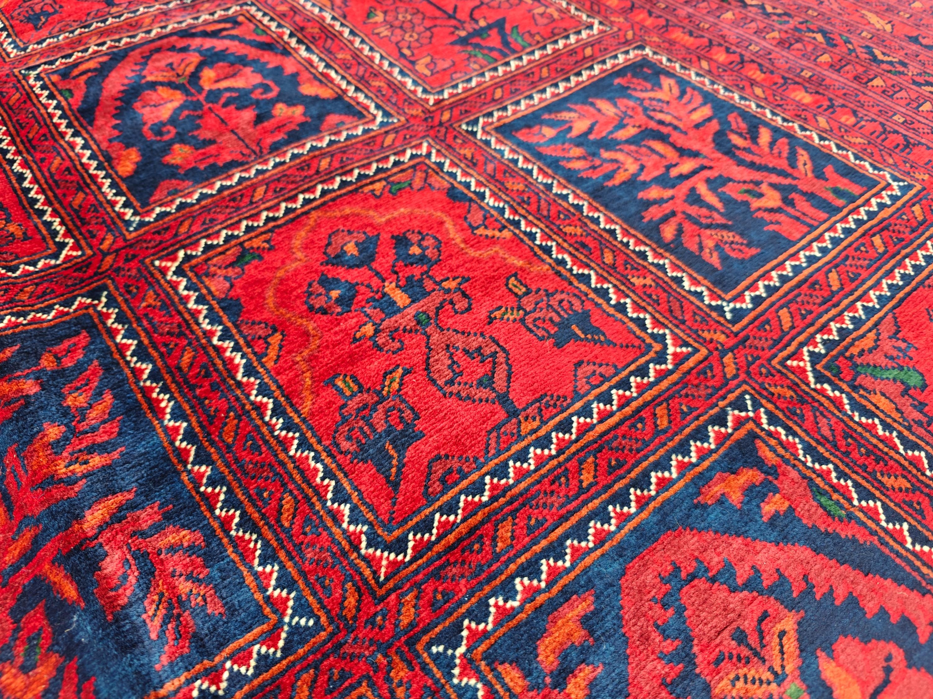 7x10 Antique Beljik Ayni Rug – Handwoven Persian Vintage Design in Wool, Rugs For Living Room, Bedroom Rug, Vintage Home Decor 9.11x6.7 ft