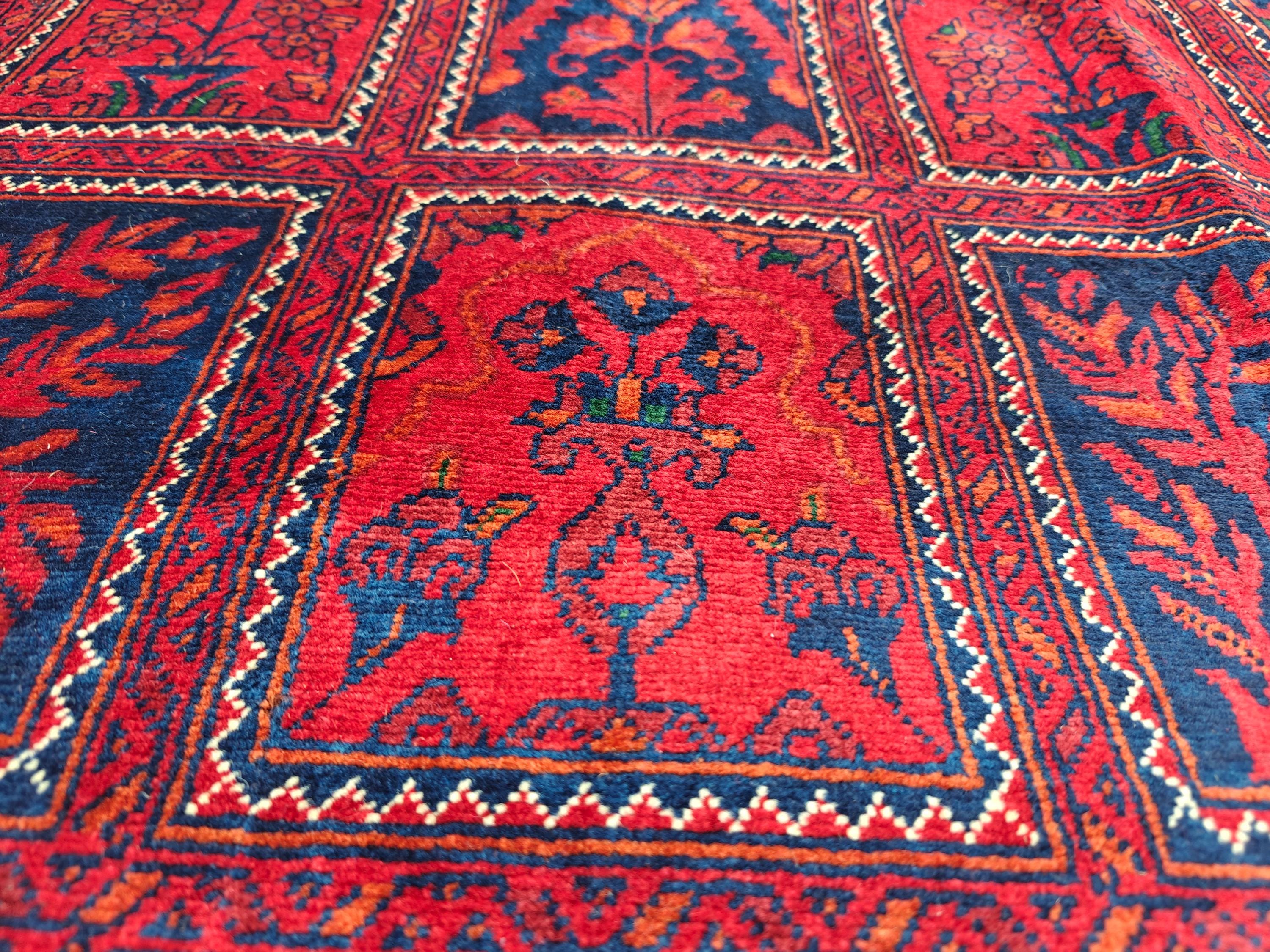 7x10 Antique Beljik Ayni Rug – Handwoven Persian Vintage Design in Wool, Rugs For Living Room, Bedroom Rug, Vintage Home Decor 9.11x6.7 ft