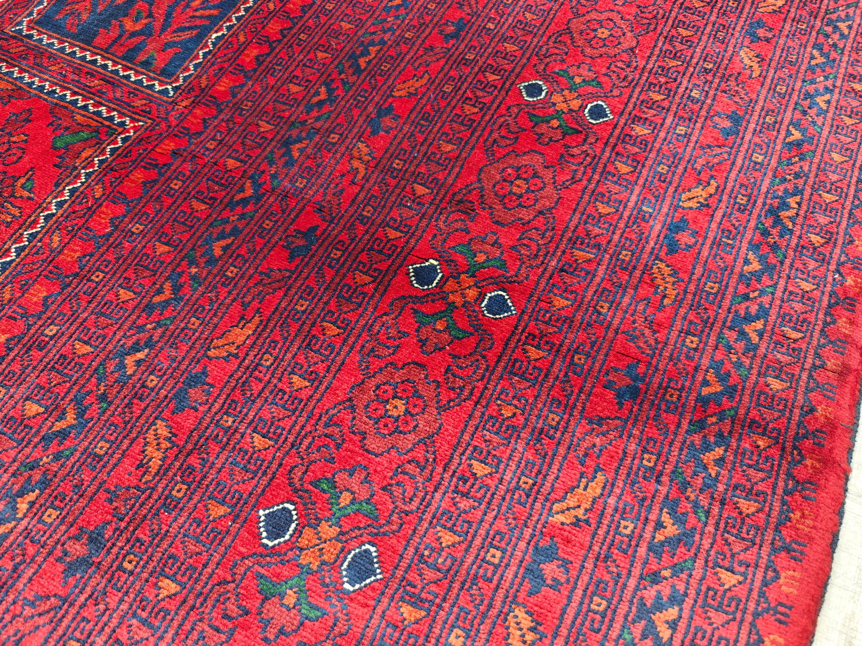 7x10 Antique Beljik Ayni Rug – Handwoven Persian Vintage Design in Wool, Rugs For Living Room, Bedroom Rug, Vintage Home Decor 9.11x6.7 ft