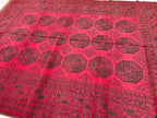 7x10 Vintage Pilpie Rug Handwoven Persian Design in Wool and Natural Dyes, Collectible Rug. Rugs For Farmhouse, Living Room Rug 9.6x6.8 ft
