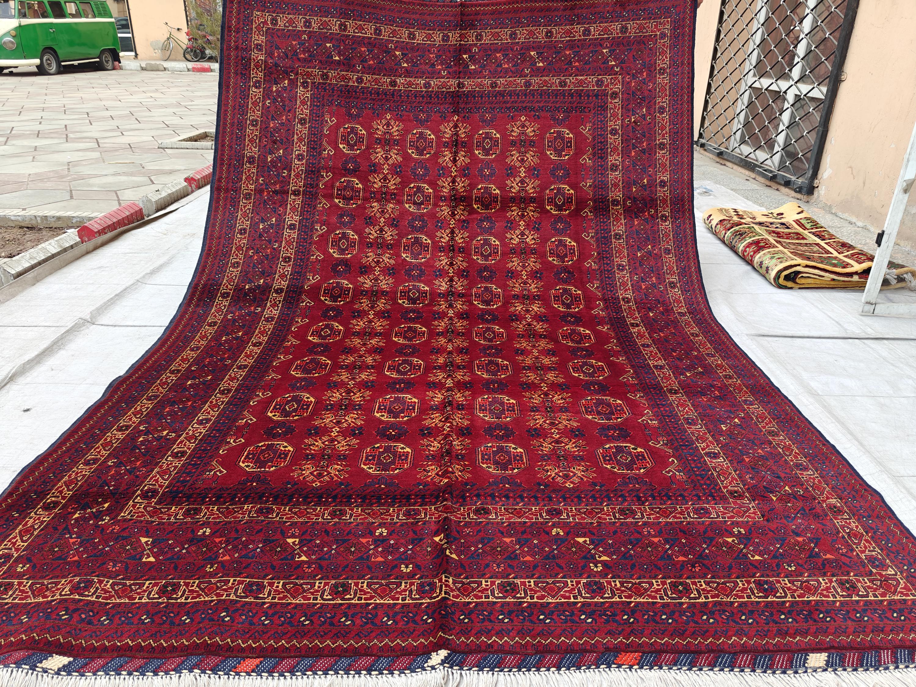 8x10 Medium Size Waziri Rug– Handwoven Luxury Persian Design in Wool, Rugs For Living Room, Farmhouse Rug, Bedroom Rug Home Decor 9.9x6.7 ft