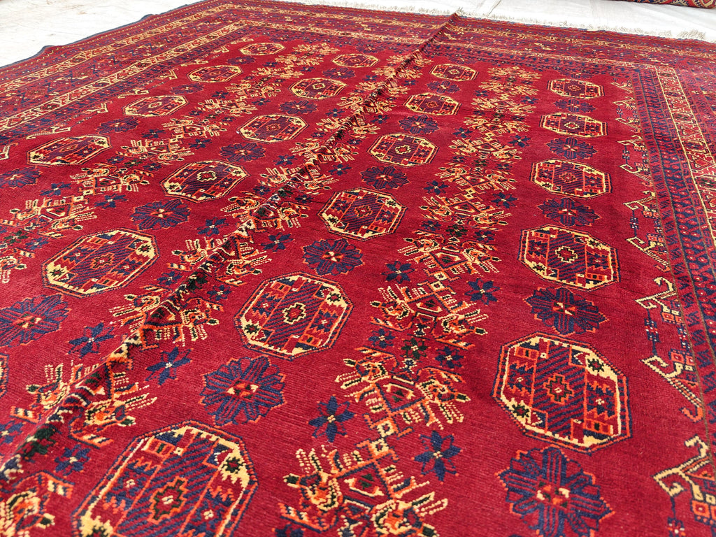 8x10 Medium Size Waziri Rug– Handwoven Luxury Persian Design in Wool, Rugs For Living Room, Farmhouse Rug, Bedroom Rug Home Decor 9.9x6.7 ft