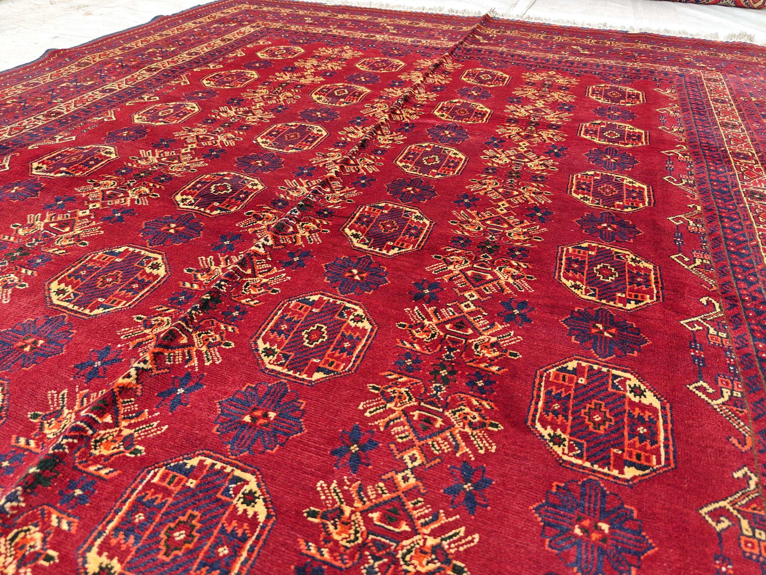 8x10 Medium Size Waziri Rug– Handwoven Luxury Persian Design in Wool, Rugs For Living Room, Farmhouse Rug, Bedroom Rug Home Decor 9.9x6.7 ft