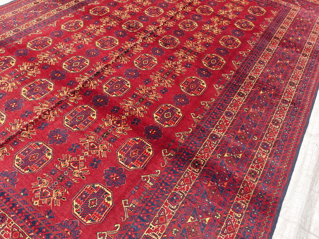 8x10 Medium Size Waziri Rug– Handwoven Luxury Persian Design in Wool, Rugs For Living Room, Farmhouse Rug, Bedroom Rug Home Decor 9.9x6.7 ft